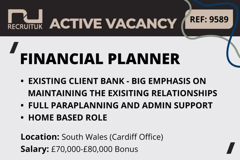 Financial Planner, South Wales