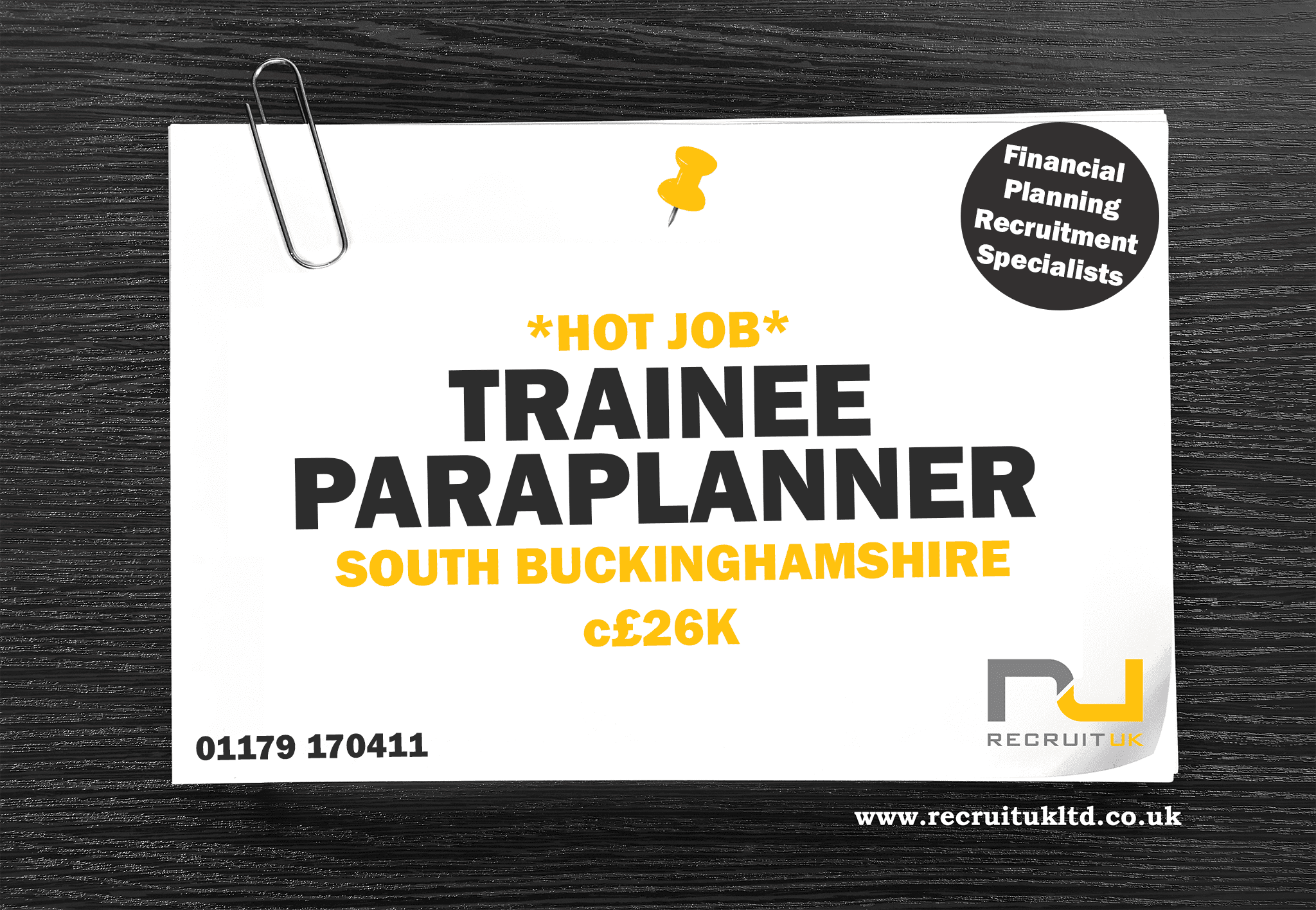 Trainee Paraplanner - South Buckinghamshire