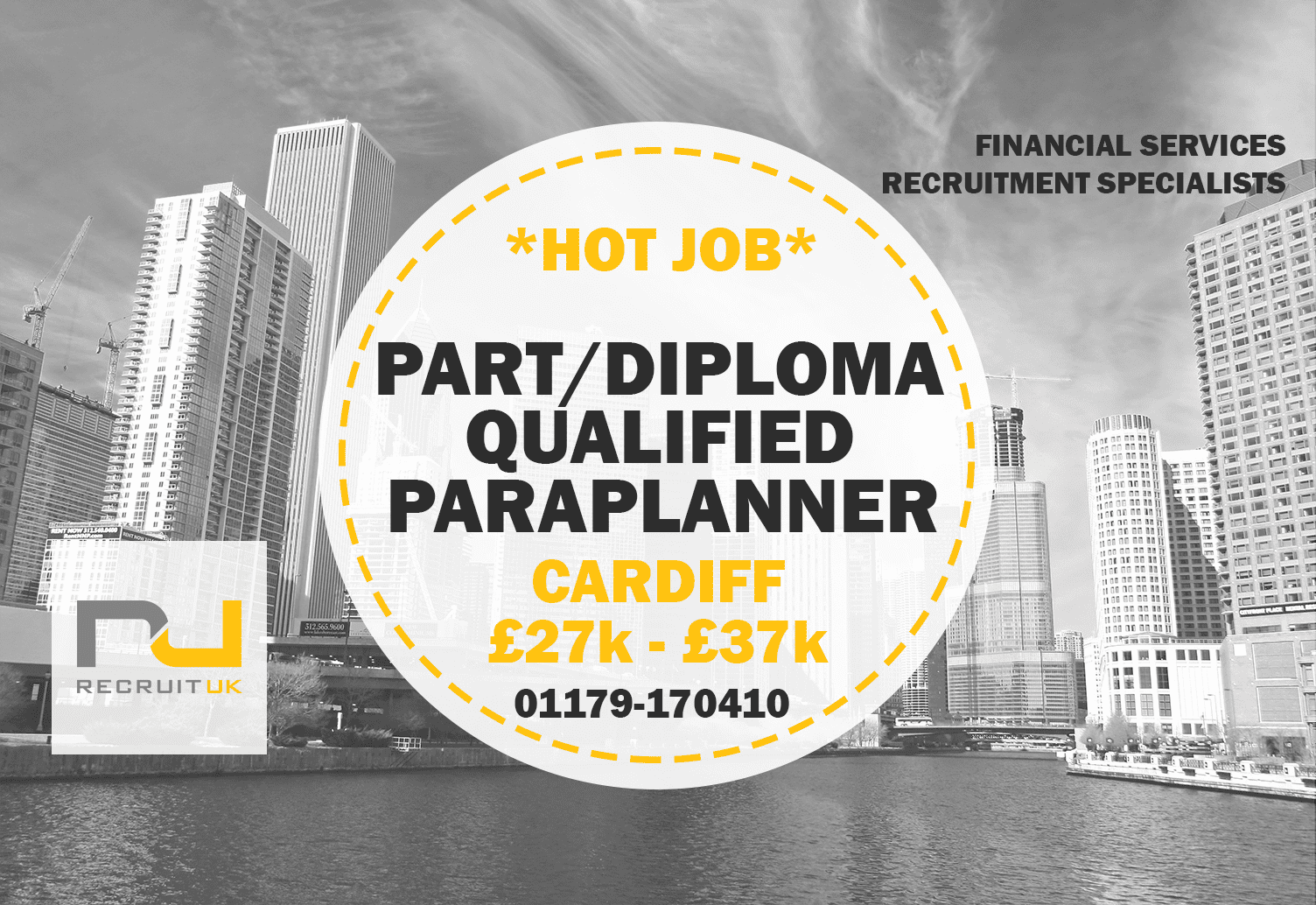 Part/Diploma Qualified Paraplanner Cardiff Recruit UK