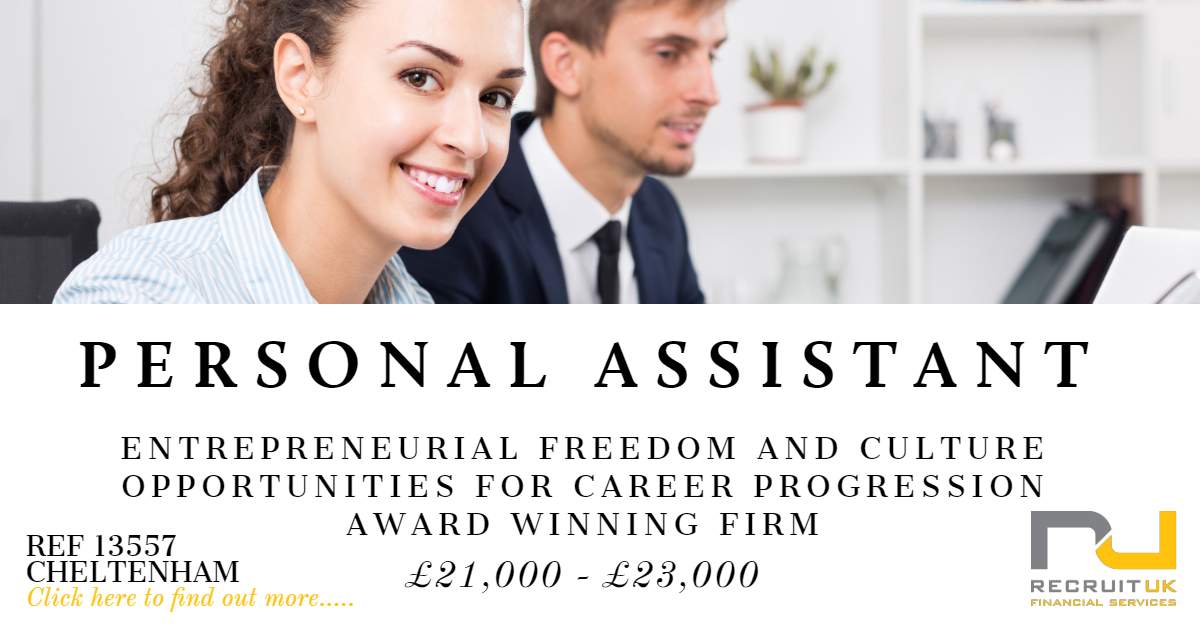 Personal Assistant Recruit UK
