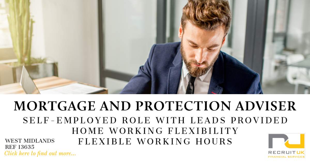 Mortgage and Protection Adviser Recruit UK