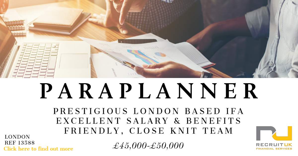 Paraplanner in London to join one of the most successful ...