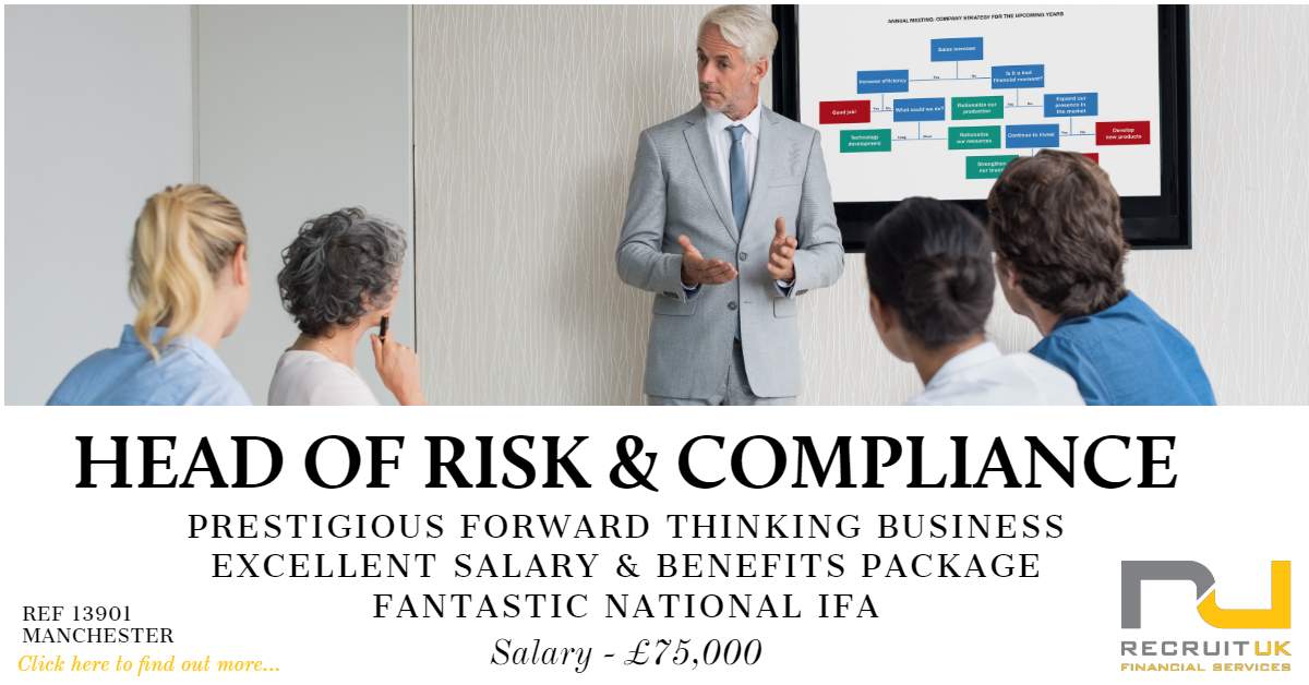 Head of Risk & Compliance Recruit UK
