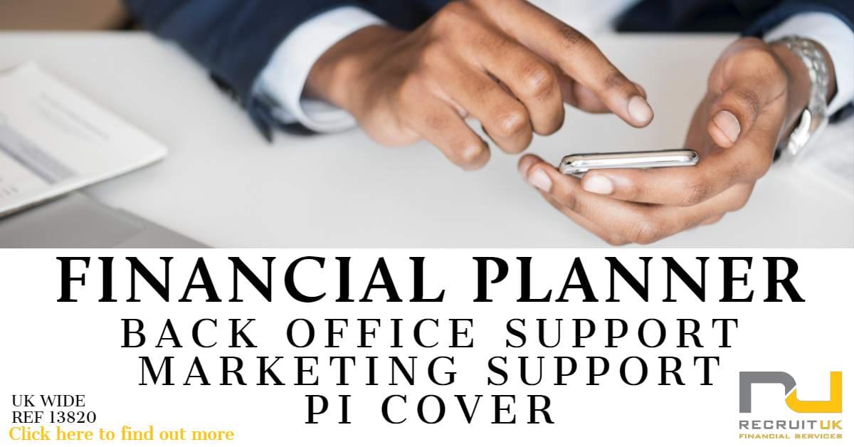 Financial Planner Recruit UK