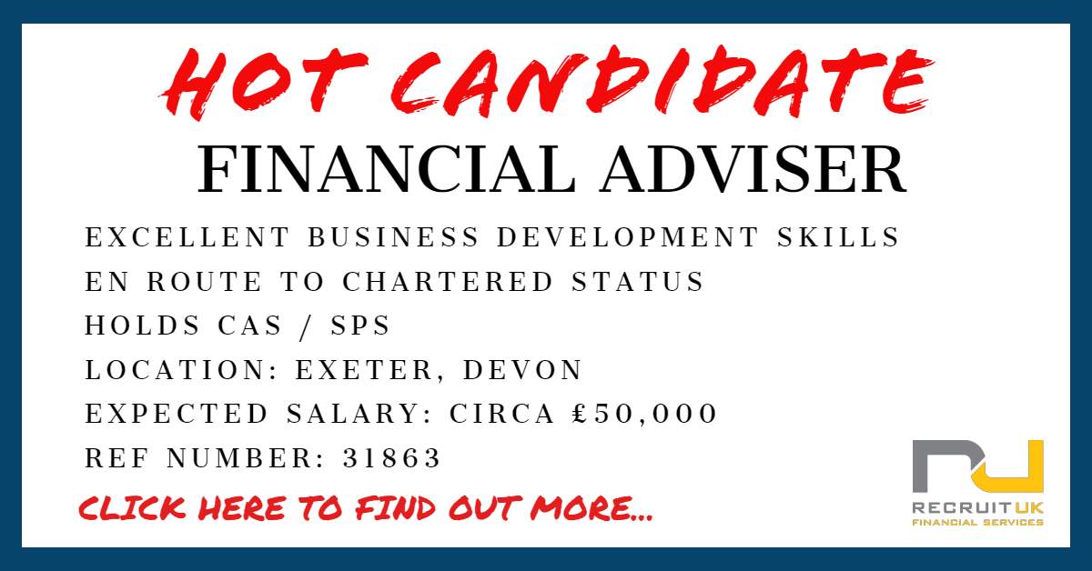 Financial Adviser in Exeter, Devon - Recruit UK