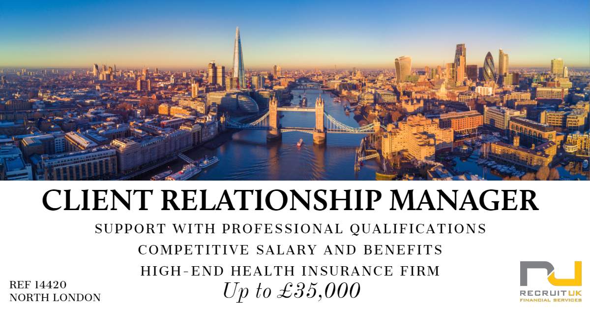 Corporate relationship manager jobs london