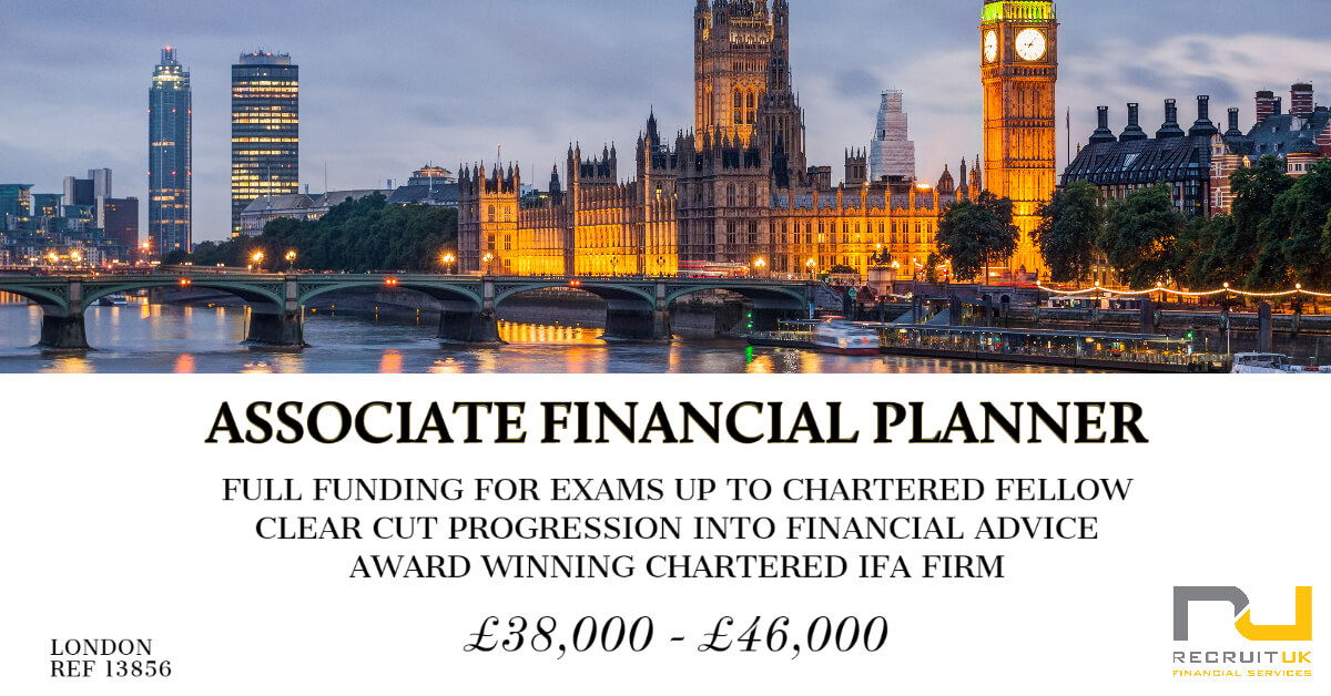 Associate Financial Planner (DipPFS or DipFA required) Recruit UK