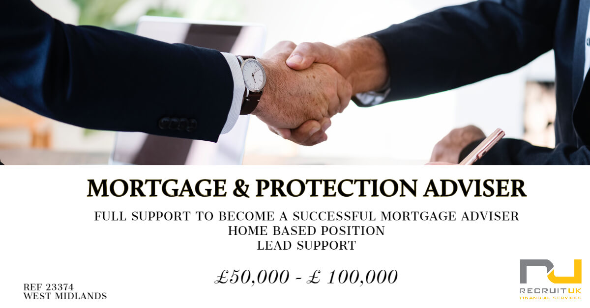 Mortgage and Protection Adviser Recruit UK
