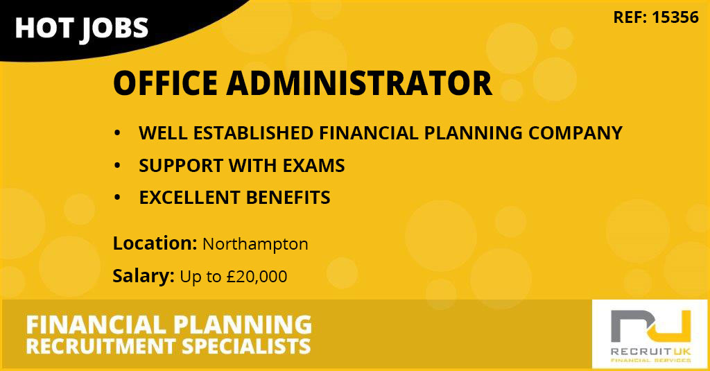 Office manager jobs in northamptonshire