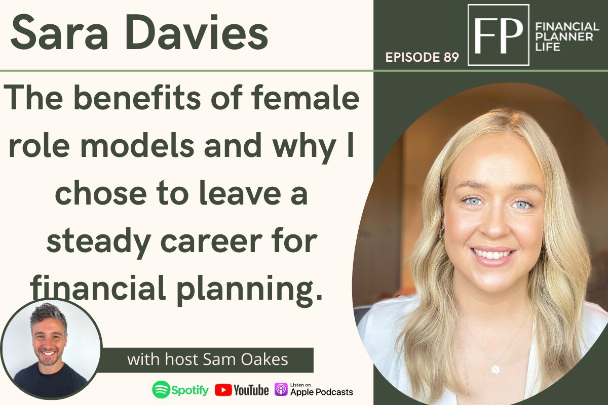 Sara Davies - The benefits of female role models and why I chose to leave a steady career for financial planning