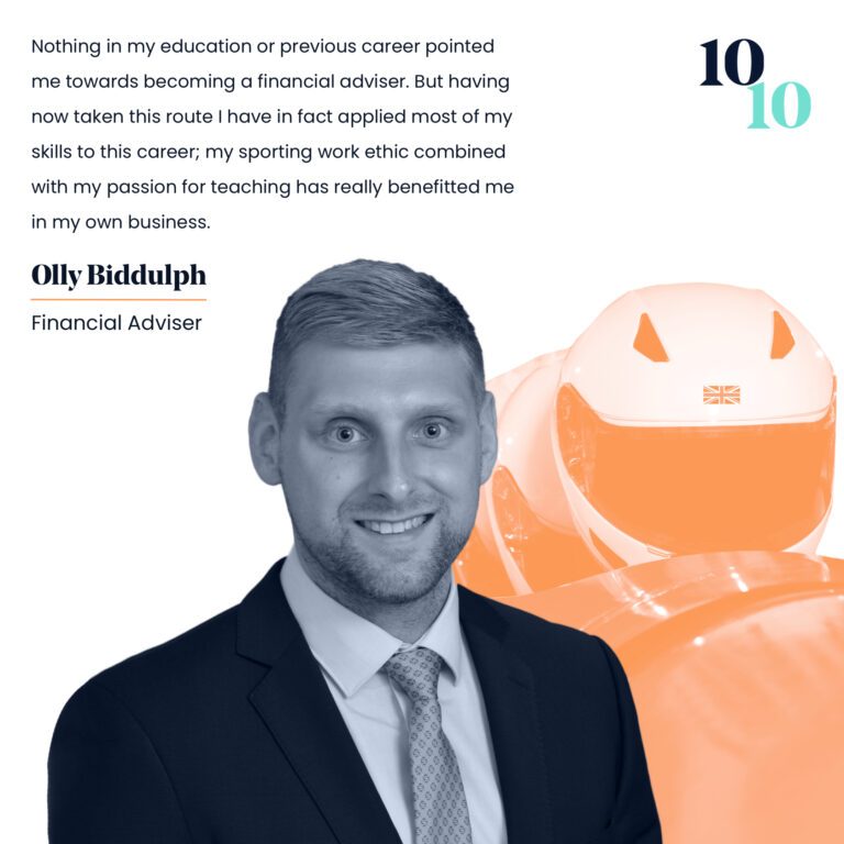 Olly Biddulph, Financial Adviser & Academy candidate