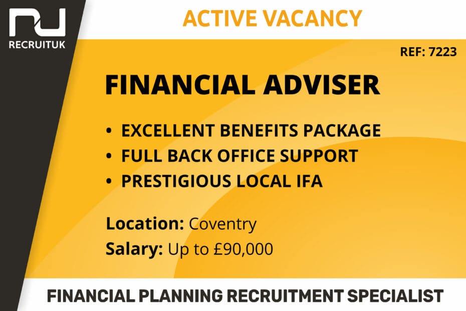 Financial Adviser, Coventry