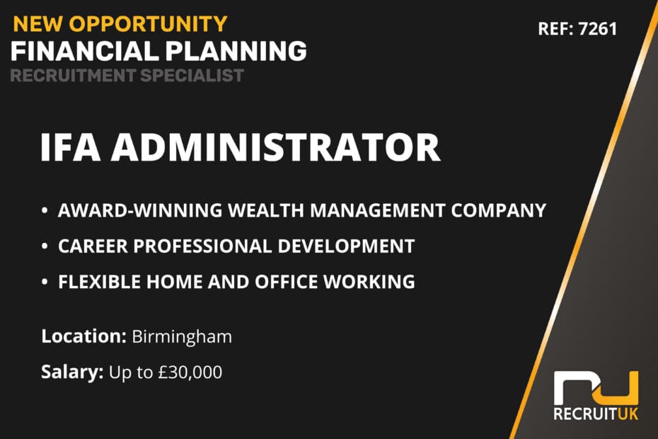 IFA Administrator, Birmingham