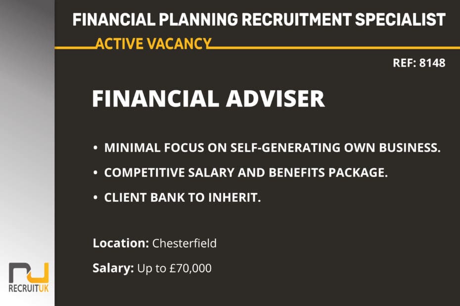 Financial Adviser, Chesterfield