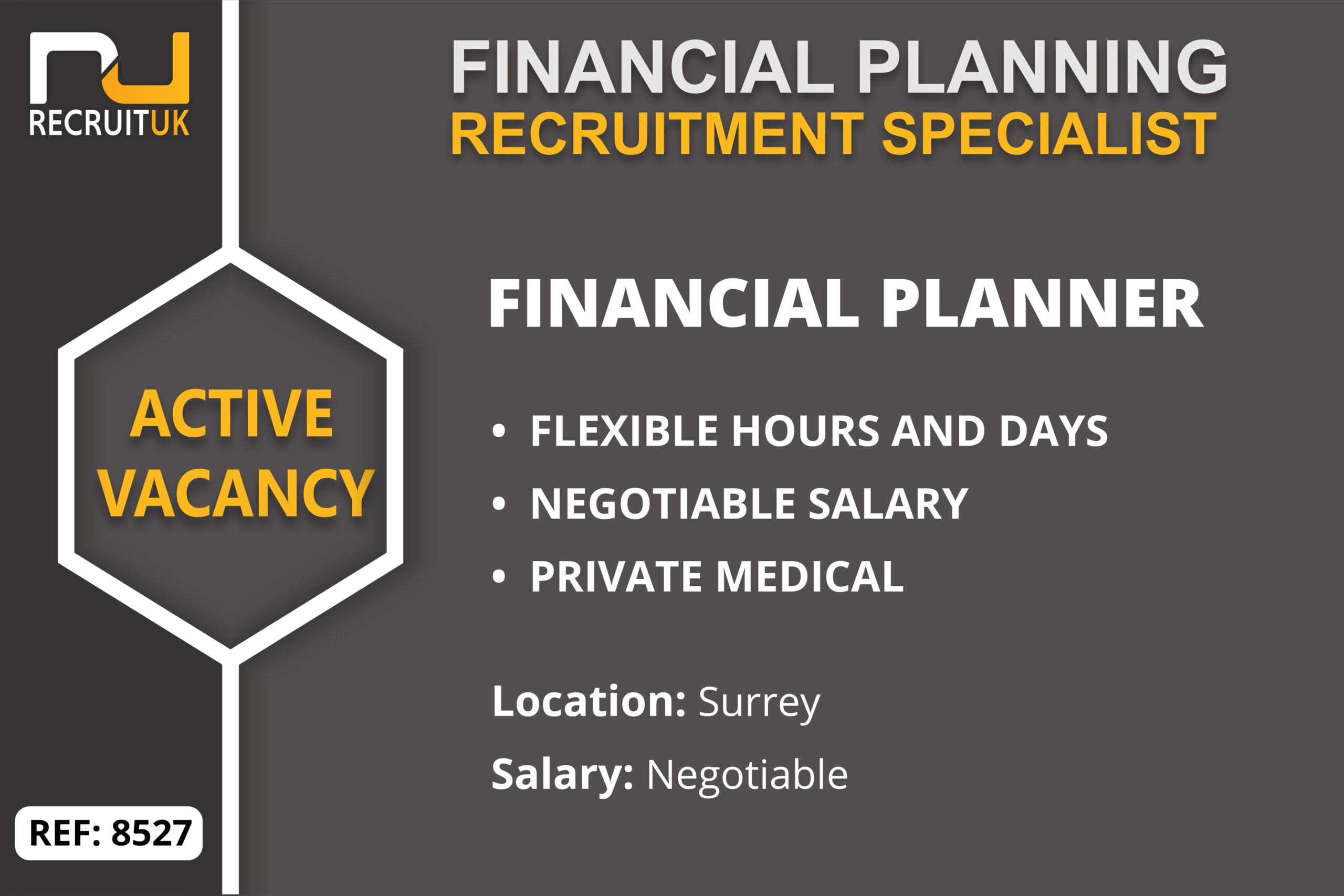 Financial Planner in Surrey to join a Financial Planning firm