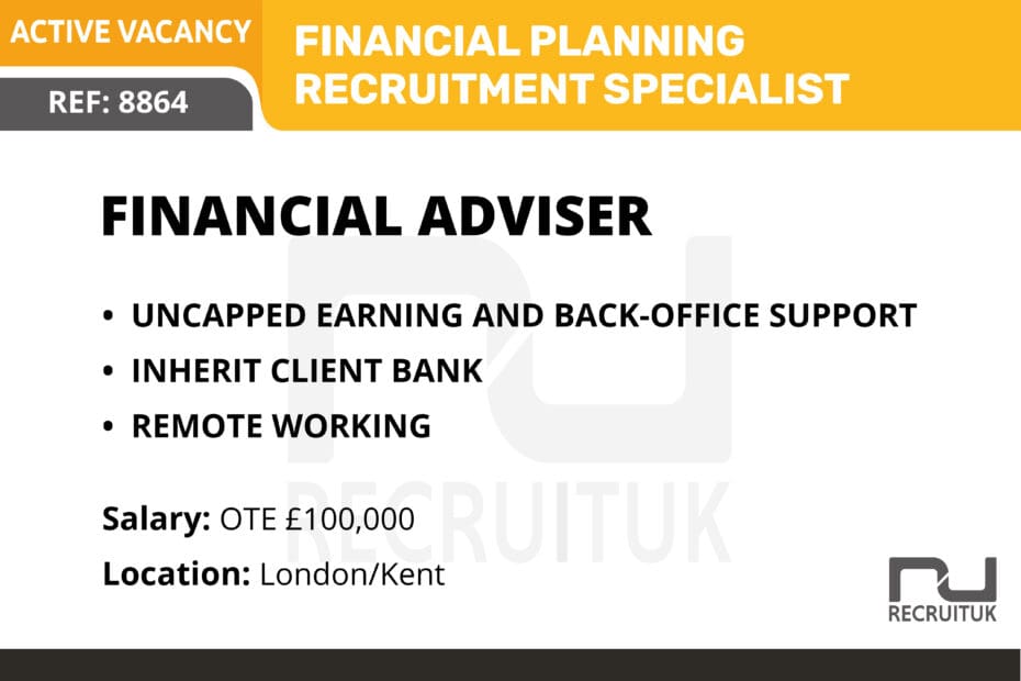 Financial Adviser, London/Kent