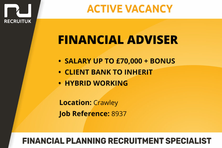 Financial Adviser, Crawley