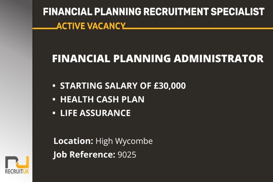 Financial Planning Administrator, High Wycombe