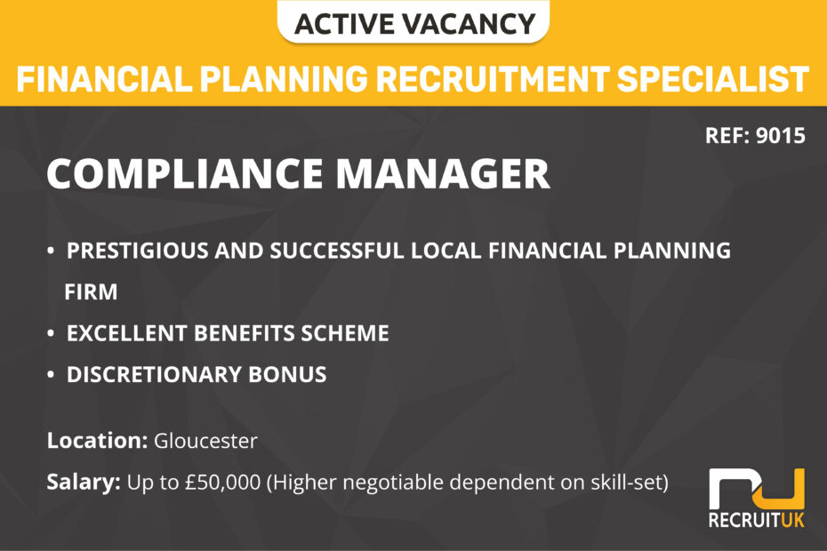 Compliance Manager, Gloucester