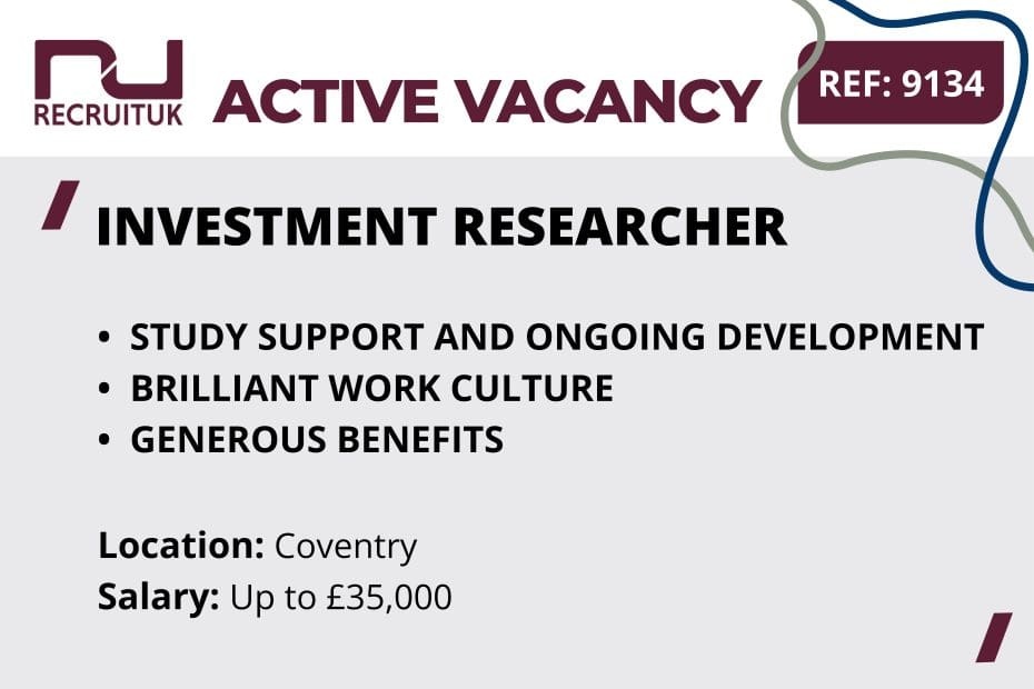 Investment Researcher, Coventry