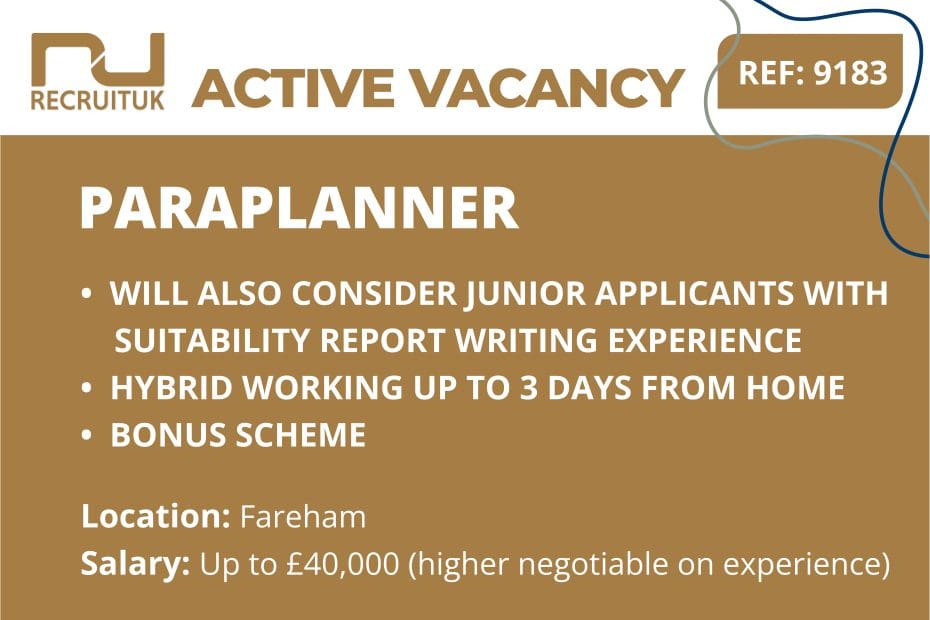 Paraplanner, Fareham