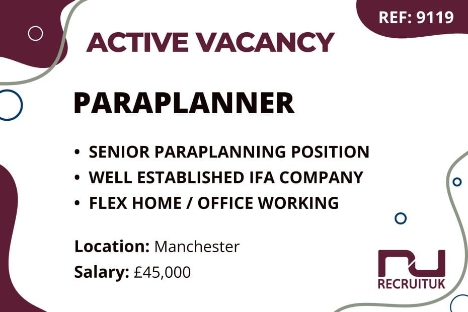 Paraplanner, Manchester