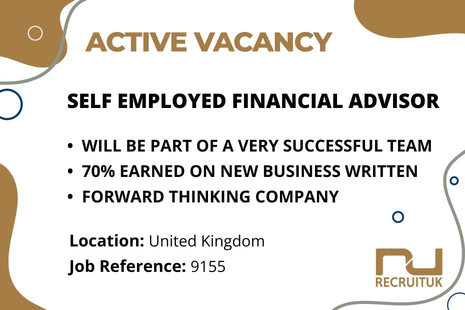 Self Employed Financial Advisor, United Kingdom