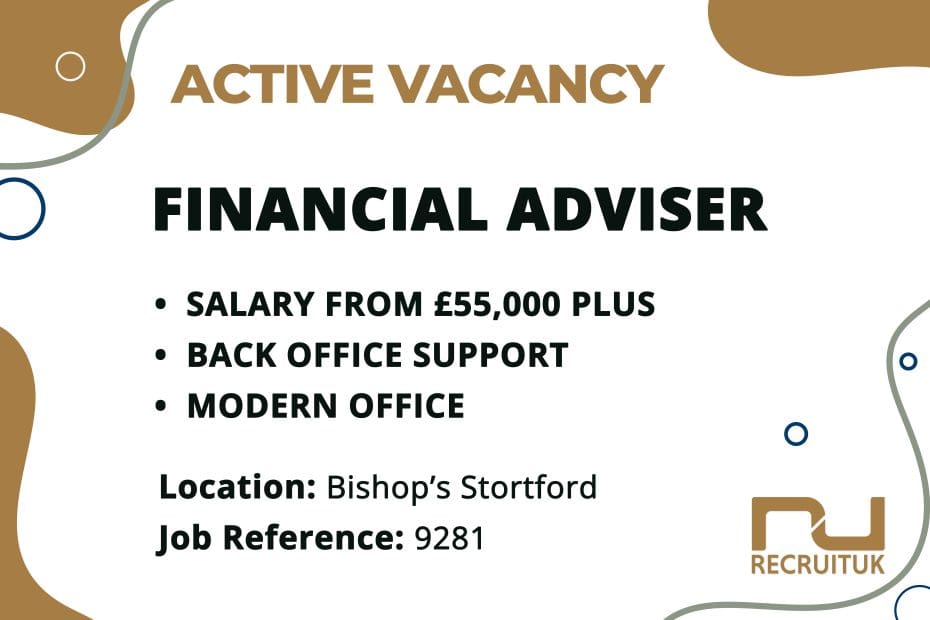Financial Adviser, Bishop’s Stortford