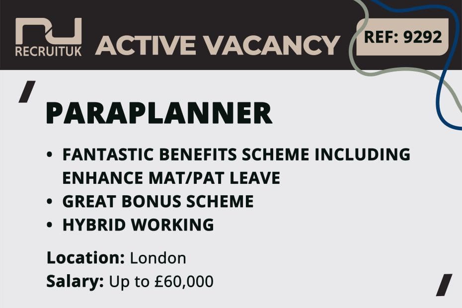 Paraplanner, London
