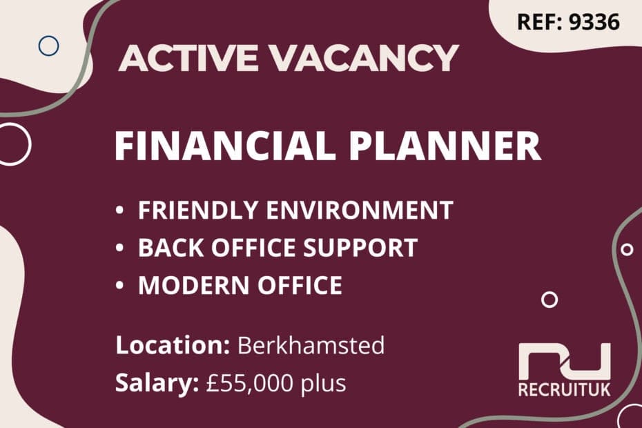 Financial Planner, Berkhamsted