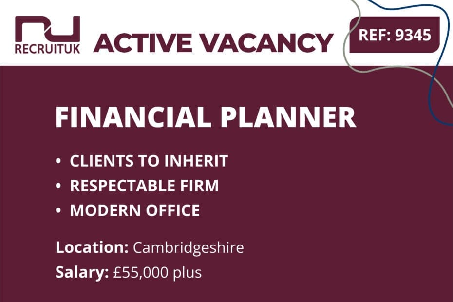 Financial Planner, Cambridgeshire