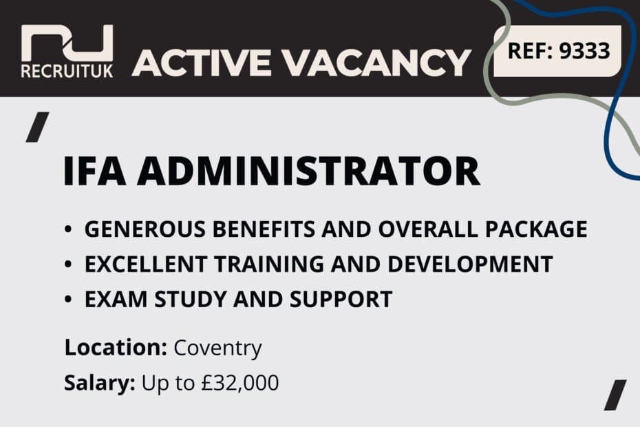 IFA Administrator, Coventry