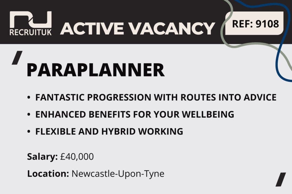 Paraplanner, Newcastle-Upon-Tyne