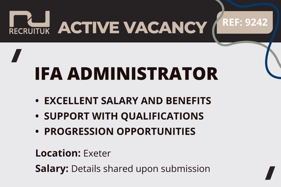 Financial Administrator, Exeter
