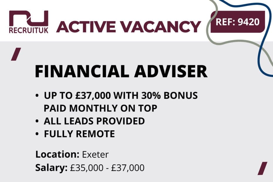 Financial Adviser, Exeter