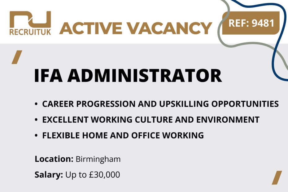 IFA Administrator, Birmingham
