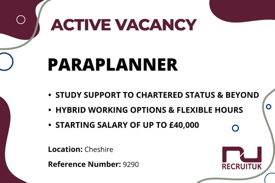 Paraplanner, Cheshire