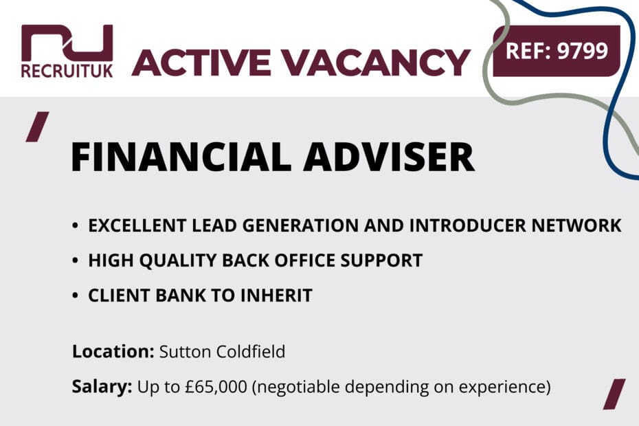 Financial Adviser, Sutton Coldfield
