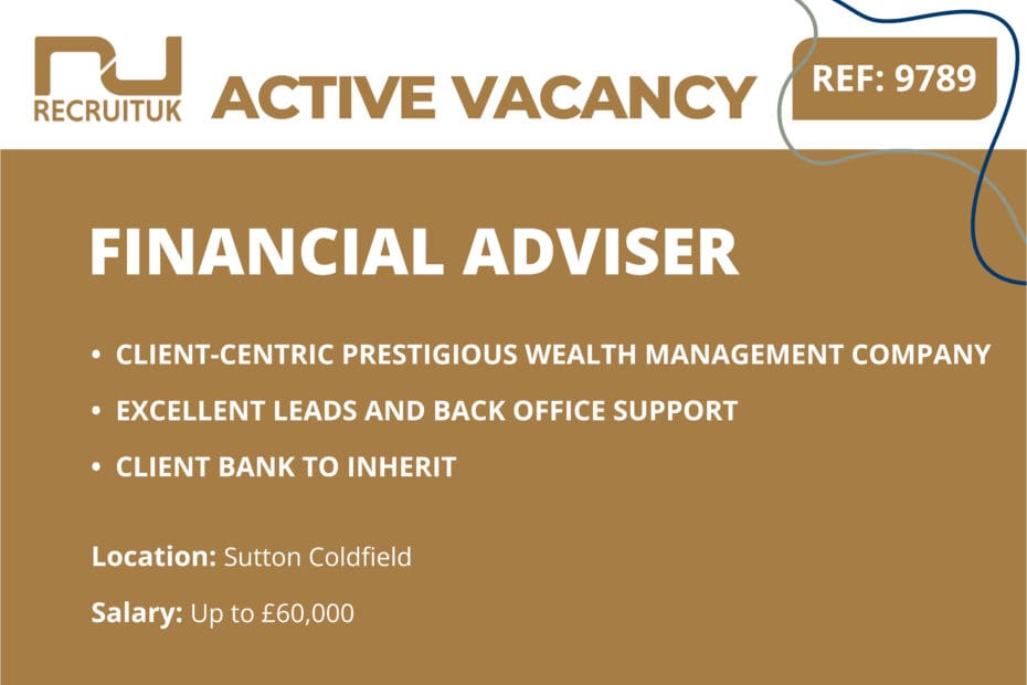 Financial Adviser, Sutton Coldfield