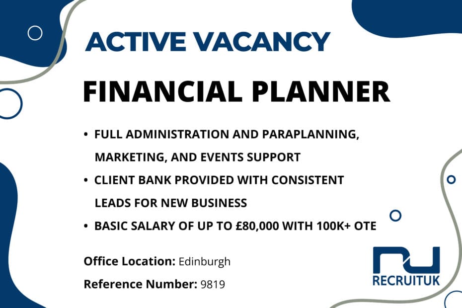 Financial Planner, Edinburgh