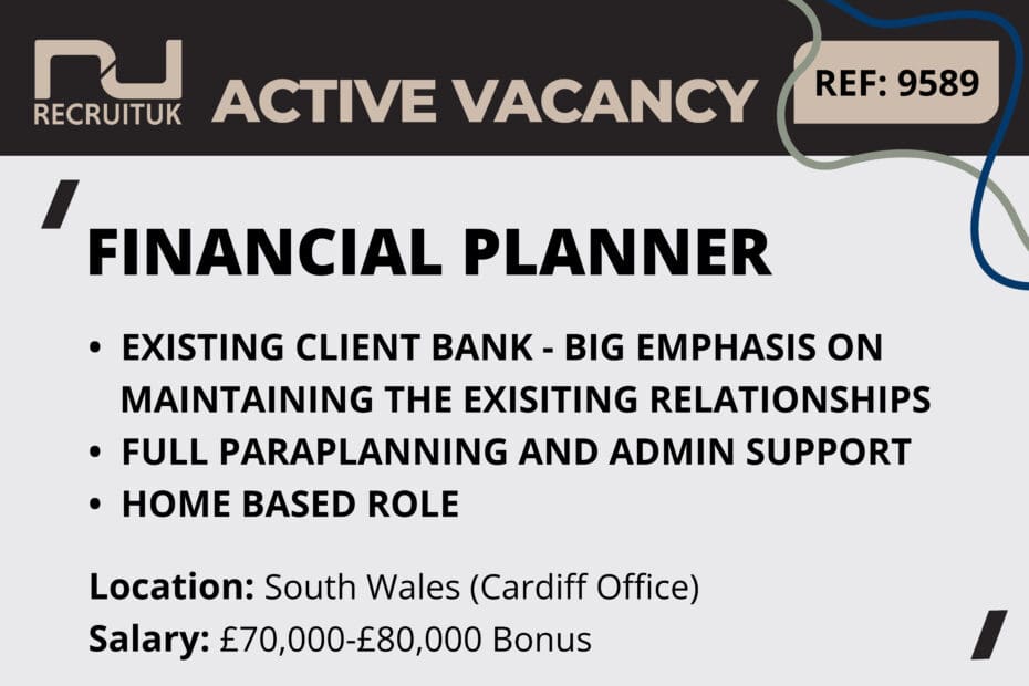Financial Planner, South Wales