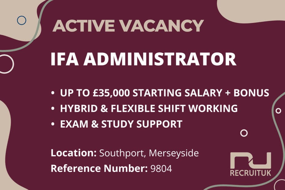 IFA Administrator, Southport, Merseyside