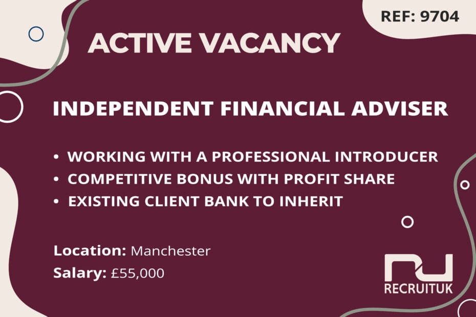 Independent Financial Adviser, Manchester