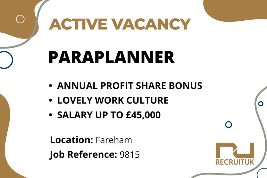 Paraplanner, Fareham