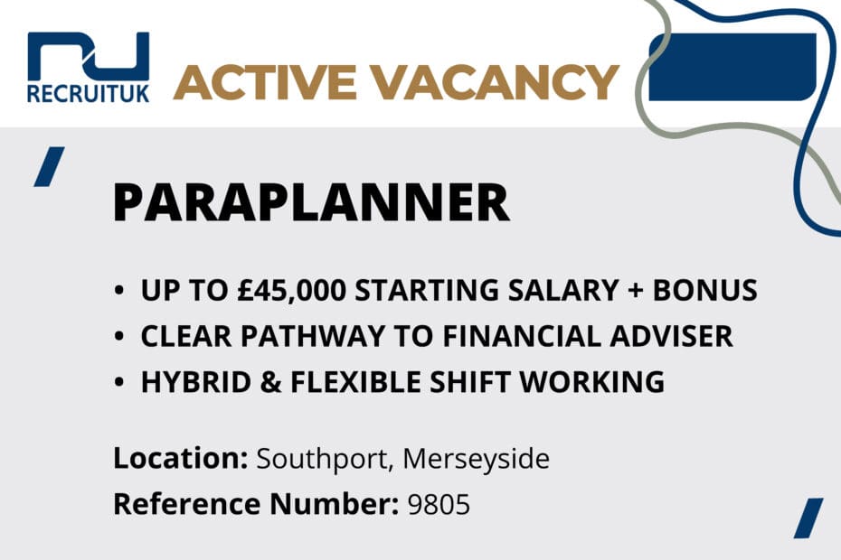 Paraplanner, Southport, Merseyside