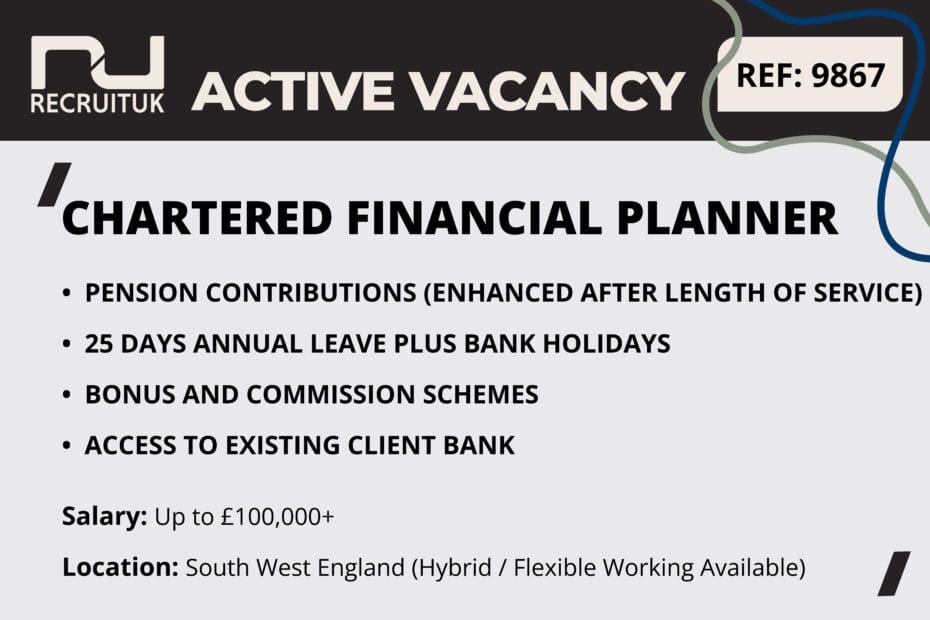 Chartered Financial Planner, South West England