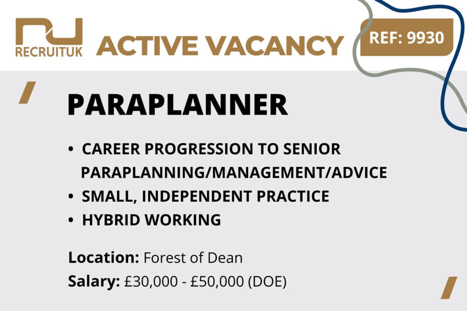 Paraplanner, Forest of Dean