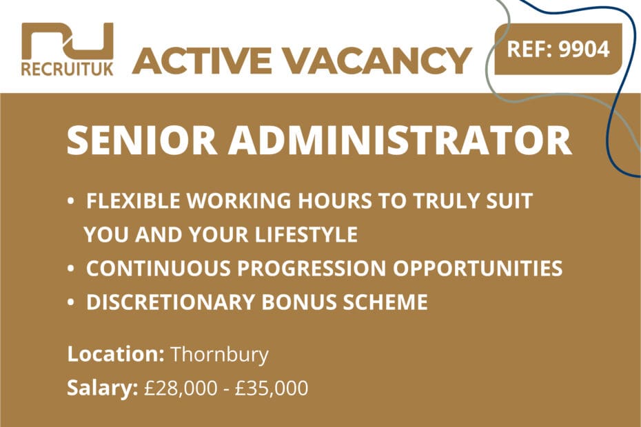 Senior Administrator, Thornbury