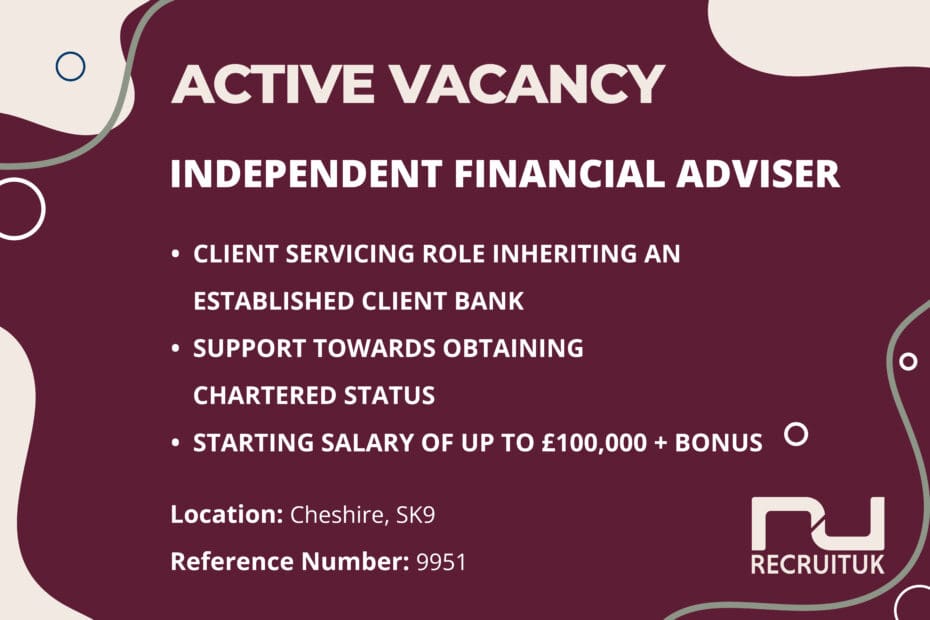 Independent Financial Adviser, Cheshire