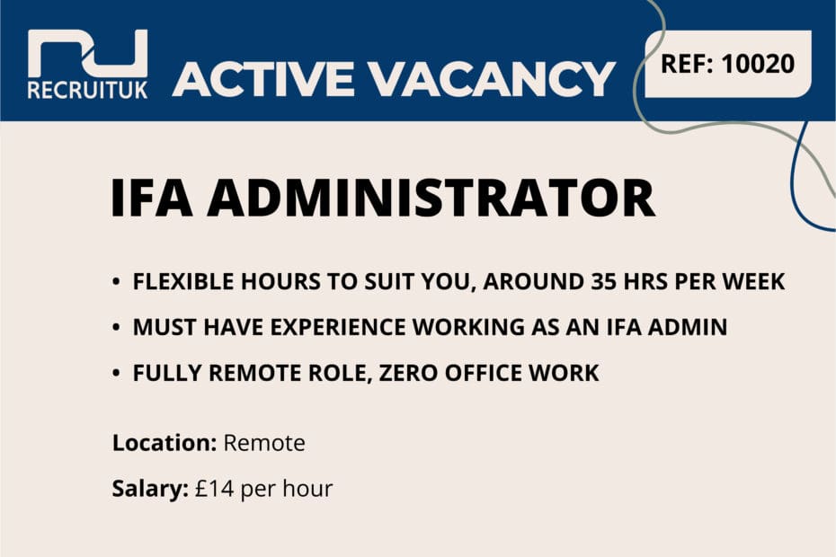 IFA Administrator, Remote